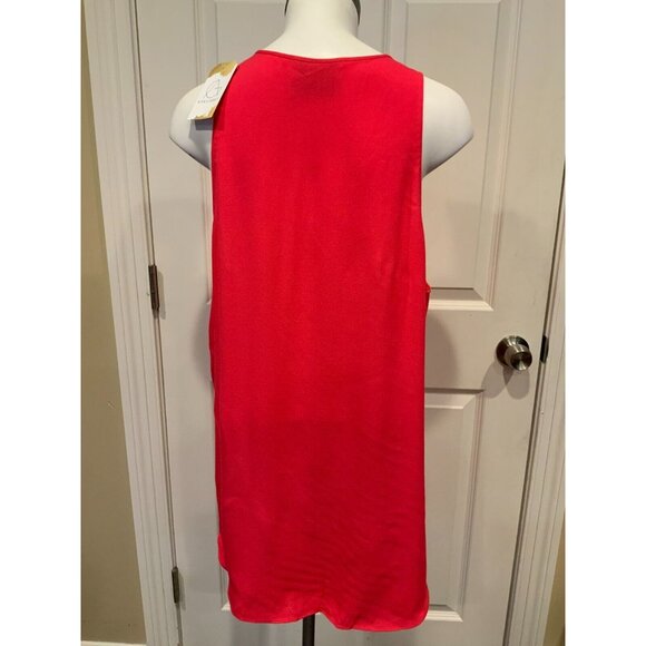 3.1 Phillip Lim Dark, Bright Pink Split Side Tank Top, Size 8 (US) - Picture 4 of 6
